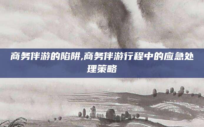 永兴商务伴游的陷阱,商务伴游行程中的应急处理策略
